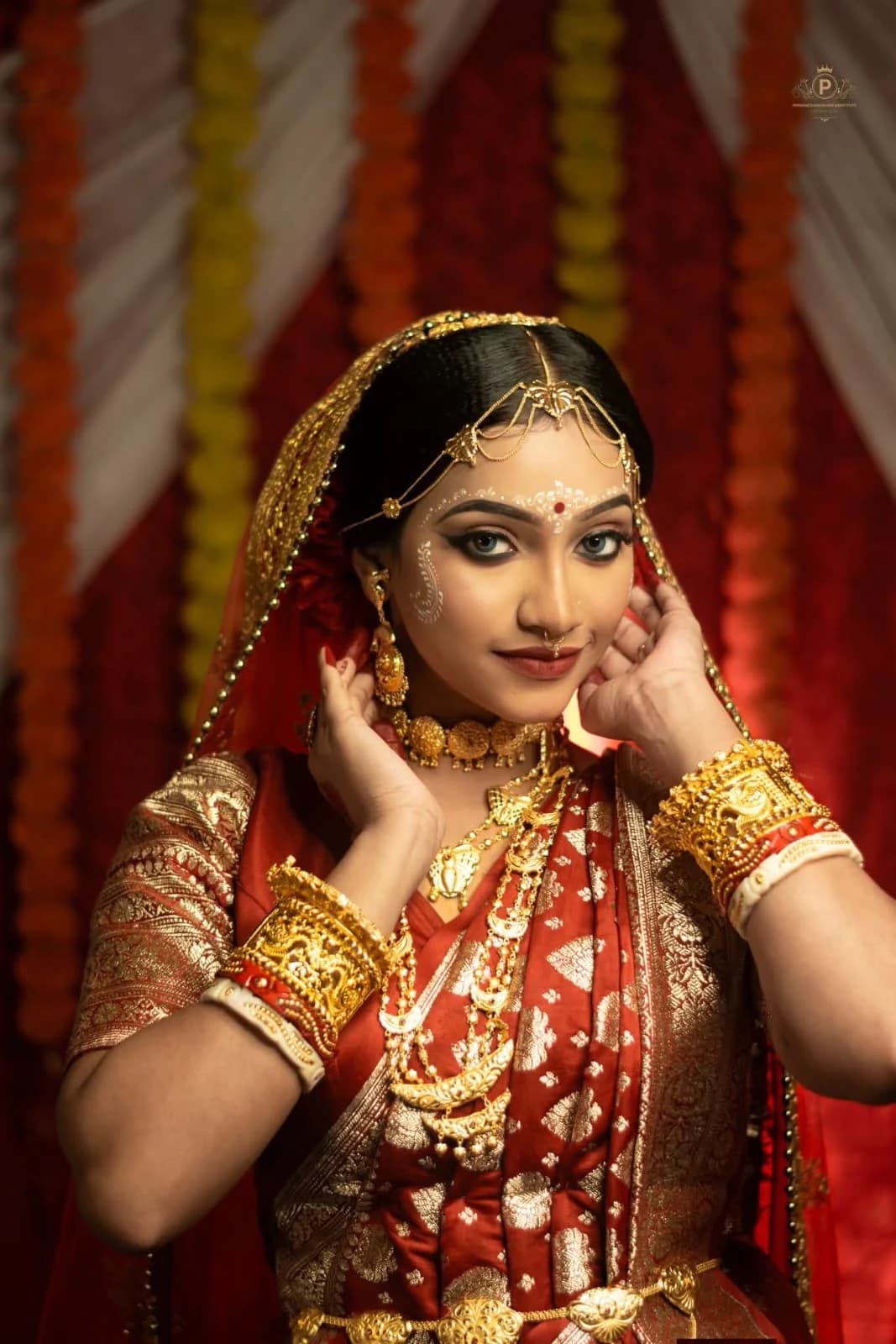 Professional bridal makeup look showing elegant wedding styling - Portrait 10