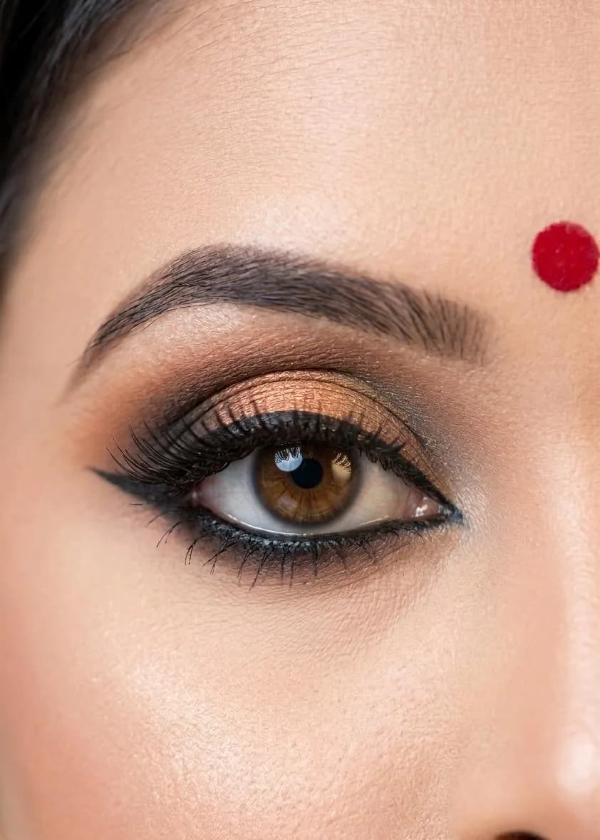 Glitter Berry Glam eye makeup by Prerana's Makeover